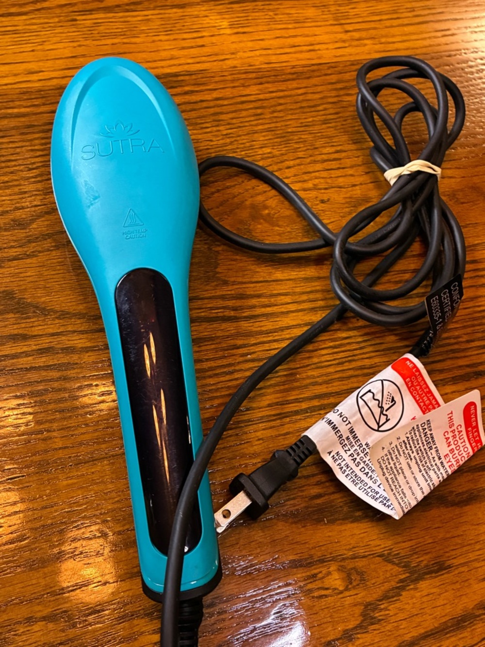 Sutra Turquoise Hair Straightening Brush